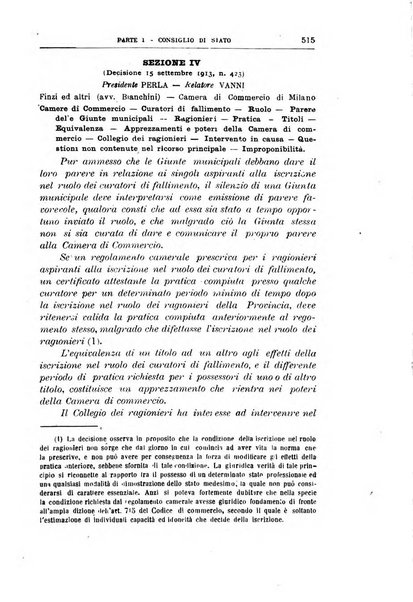 La giustizia amministrativa raccolta di decisioni e pareri del Consiglio di Stato, decisioni della Corte dei conti, sentenze della Cassazione di Roma, e decisioni delle Giunte provinciali amministrative