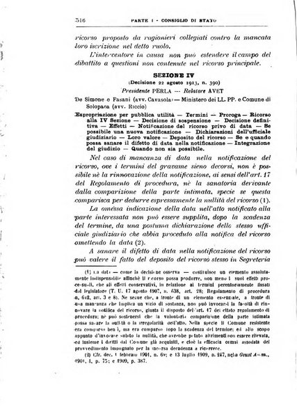 La giustizia amministrativa raccolta di decisioni e pareri del Consiglio di Stato, decisioni della Corte dei conti, sentenze della Cassazione di Roma, e decisioni delle Giunte provinciali amministrative