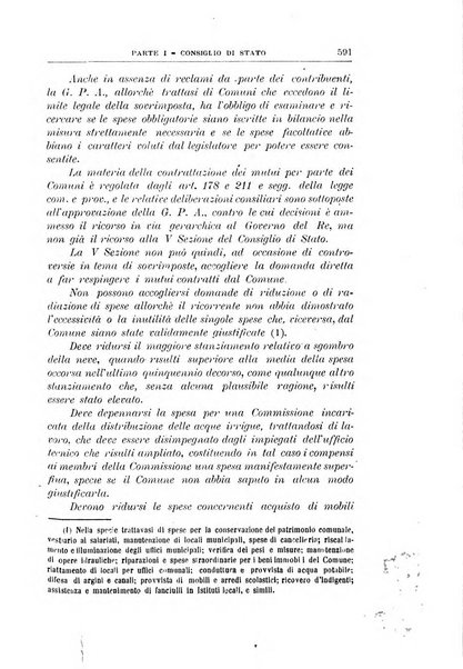 La giustizia amministrativa raccolta di decisioni e pareri del Consiglio di Stato, decisioni della Corte dei conti, sentenze della Cassazione di Roma, e decisioni delle Giunte provinciali amministrative