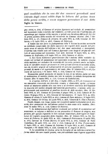 La giustizia amministrativa raccolta di decisioni e pareri del Consiglio di Stato, decisioni della Corte dei conti, sentenze della Cassazione di Roma, e decisioni delle Giunte provinciali amministrative