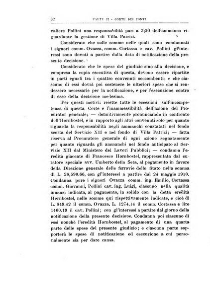 La giustizia amministrativa raccolta di decisioni e pareri del Consiglio di Stato, decisioni della Corte dei conti, sentenze della Cassazione di Roma, e decisioni delle Giunte provinciali amministrative