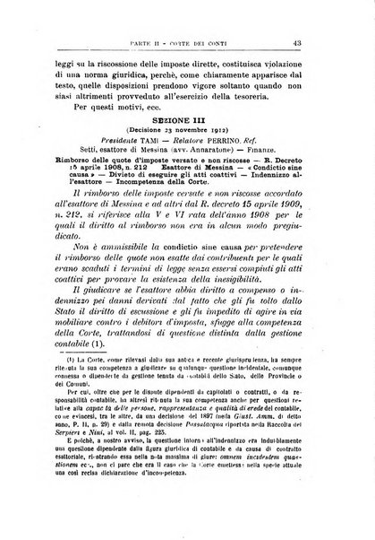 La giustizia amministrativa raccolta di decisioni e pareri del Consiglio di Stato, decisioni della Corte dei conti, sentenze della Cassazione di Roma, e decisioni delle Giunte provinciali amministrative