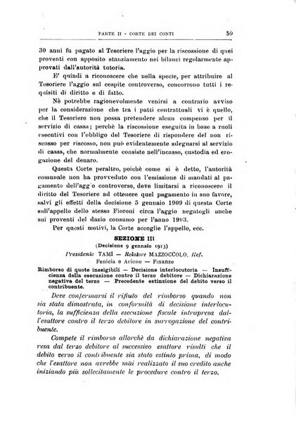 La giustizia amministrativa raccolta di decisioni e pareri del Consiglio di Stato, decisioni della Corte dei conti, sentenze della Cassazione di Roma, e decisioni delle Giunte provinciali amministrative