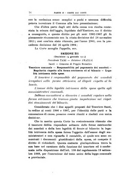 La giustizia amministrativa raccolta di decisioni e pareri del Consiglio di Stato, decisioni della Corte dei conti, sentenze della Cassazione di Roma, e decisioni delle Giunte provinciali amministrative