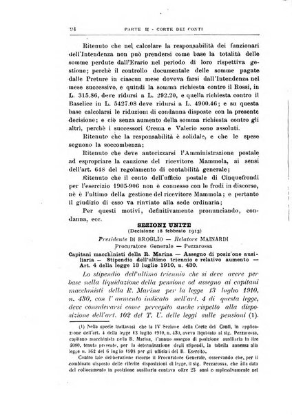 La giustizia amministrativa raccolta di decisioni e pareri del Consiglio di Stato, decisioni della Corte dei conti, sentenze della Cassazione di Roma, e decisioni delle Giunte provinciali amministrative