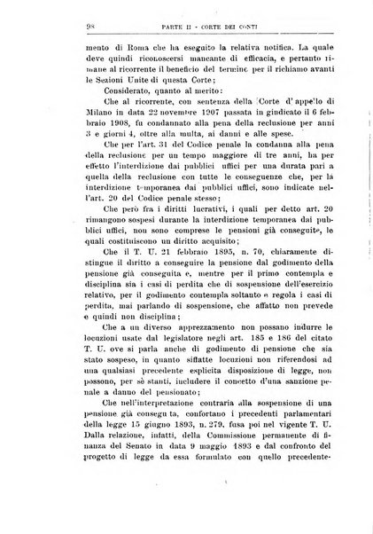 La giustizia amministrativa raccolta di decisioni e pareri del Consiglio di Stato, decisioni della Corte dei conti, sentenze della Cassazione di Roma, e decisioni delle Giunte provinciali amministrative