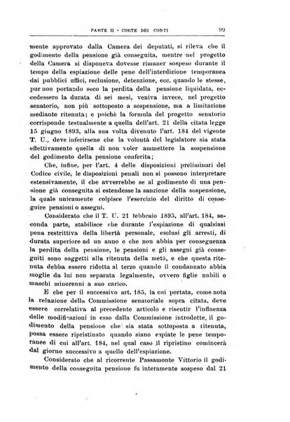 La giustizia amministrativa raccolta di decisioni e pareri del Consiglio di Stato, decisioni della Corte dei conti, sentenze della Cassazione di Roma, e decisioni delle Giunte provinciali amministrative