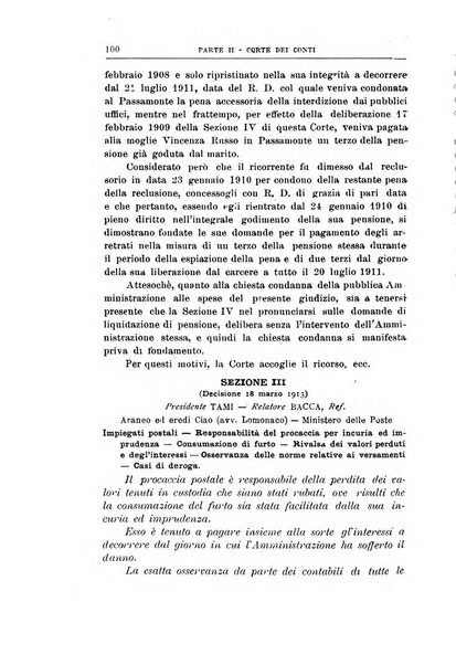 La giustizia amministrativa raccolta di decisioni e pareri del Consiglio di Stato, decisioni della Corte dei conti, sentenze della Cassazione di Roma, e decisioni delle Giunte provinciali amministrative