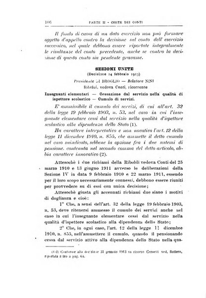 La giustizia amministrativa raccolta di decisioni e pareri del Consiglio di Stato, decisioni della Corte dei conti, sentenze della Cassazione di Roma, e decisioni delle Giunte provinciali amministrative