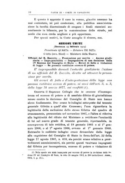 La giustizia amministrativa raccolta di decisioni e pareri del Consiglio di Stato, decisioni della Corte dei conti, sentenze della Cassazione di Roma, e decisioni delle Giunte provinciali amministrative