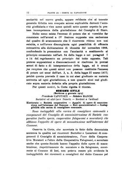 La giustizia amministrativa raccolta di decisioni e pareri del Consiglio di Stato, decisioni della Corte dei conti, sentenze della Cassazione di Roma, e decisioni delle Giunte provinciali amministrative