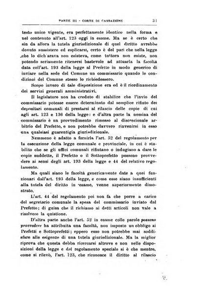 La giustizia amministrativa raccolta di decisioni e pareri del Consiglio di Stato, decisioni della Corte dei conti, sentenze della Cassazione di Roma, e decisioni delle Giunte provinciali amministrative