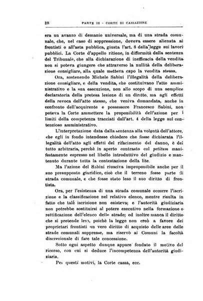 La giustizia amministrativa raccolta di decisioni e pareri del Consiglio di Stato, decisioni della Corte dei conti, sentenze della Cassazione di Roma, e decisioni delle Giunte provinciali amministrative