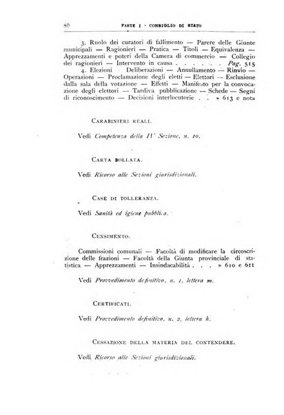 La giustizia amministrativa raccolta di decisioni e pareri del Consiglio di Stato, decisioni della Corte dei conti, sentenze della Cassazione di Roma, e decisioni delle Giunte provinciali amministrative