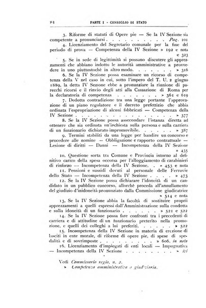 La giustizia amministrativa raccolta di decisioni e pareri del Consiglio di Stato, decisioni della Corte dei conti, sentenze della Cassazione di Roma, e decisioni delle Giunte provinciali amministrative