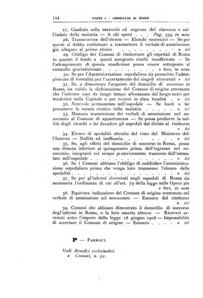 La giustizia amministrativa raccolta di decisioni e pareri del Consiglio di Stato, decisioni della Corte dei conti, sentenze della Cassazione di Roma, e decisioni delle Giunte provinciali amministrative