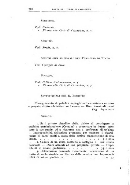 La giustizia amministrativa raccolta di decisioni e pareri del Consiglio di Stato, decisioni della Corte dei conti, sentenze della Cassazione di Roma, e decisioni delle Giunte provinciali amministrative