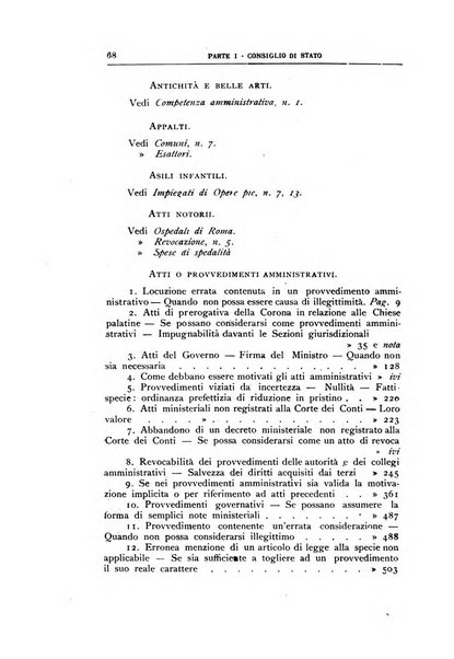 La giustizia amministrativa raccolta di decisioni e pareri del Consiglio di Stato, decisioni della Corte dei conti, sentenze della Cassazione di Roma, e decisioni delle Giunte provinciali amministrative