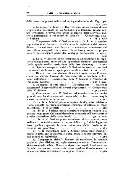 La giustizia amministrativa raccolta di decisioni e pareri del Consiglio di Stato, decisioni della Corte dei conti, sentenze della Cassazione di Roma, e decisioni delle Giunte provinciali amministrative