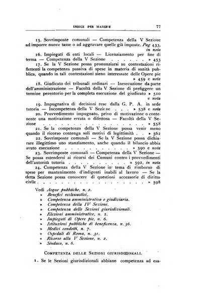 La giustizia amministrativa raccolta di decisioni e pareri del Consiglio di Stato, decisioni della Corte dei conti, sentenze della Cassazione di Roma, e decisioni delle Giunte provinciali amministrative