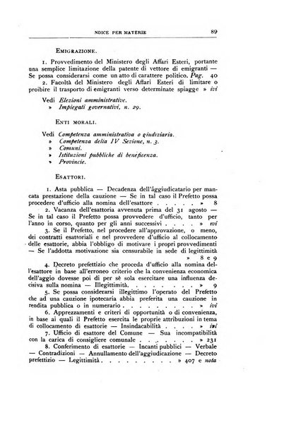 La giustizia amministrativa raccolta di decisioni e pareri del Consiglio di Stato, decisioni della Corte dei conti, sentenze della Cassazione di Roma, e decisioni delle Giunte provinciali amministrative