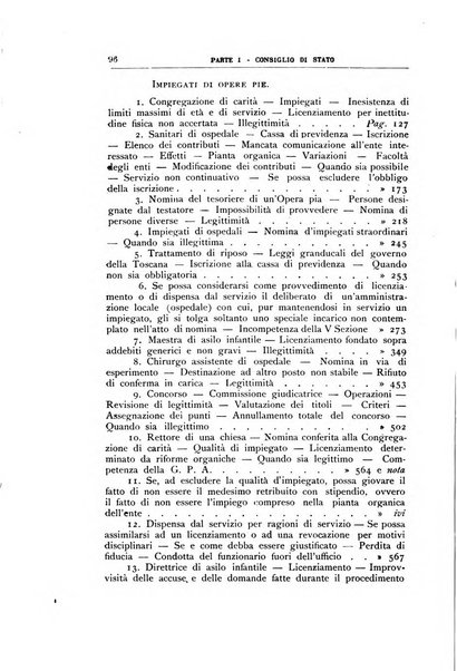 La giustizia amministrativa raccolta di decisioni e pareri del Consiglio di Stato, decisioni della Corte dei conti, sentenze della Cassazione di Roma, e decisioni delle Giunte provinciali amministrative