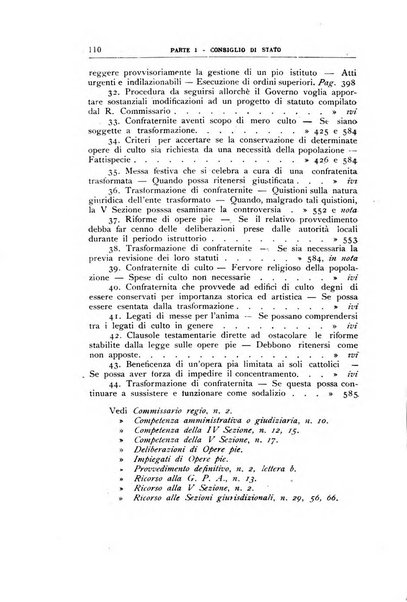 La giustizia amministrativa raccolta di decisioni e pareri del Consiglio di Stato, decisioni della Corte dei conti, sentenze della Cassazione di Roma, e decisioni delle Giunte provinciali amministrative