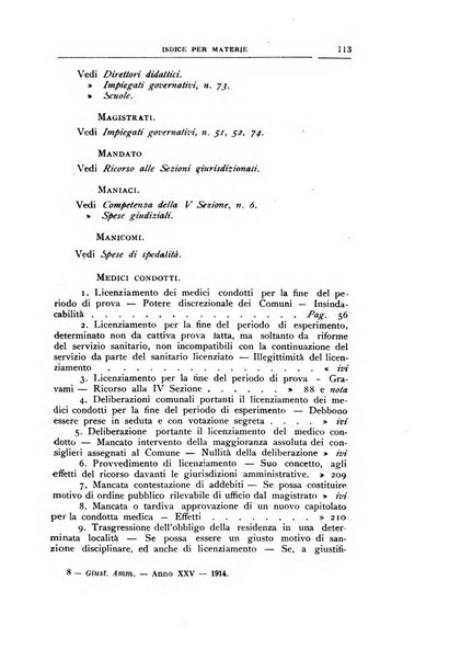 La giustizia amministrativa raccolta di decisioni e pareri del Consiglio di Stato, decisioni della Corte dei conti, sentenze della Cassazione di Roma, e decisioni delle Giunte provinciali amministrative