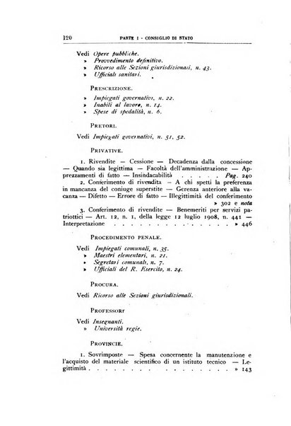 La giustizia amministrativa raccolta di decisioni e pareri del Consiglio di Stato, decisioni della Corte dei conti, sentenze della Cassazione di Roma, e decisioni delle Giunte provinciali amministrative