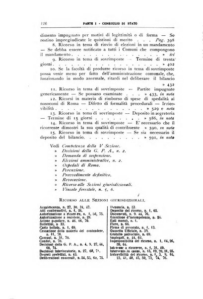 La giustizia amministrativa raccolta di decisioni e pareri del Consiglio di Stato, decisioni della Corte dei conti, sentenze della Cassazione di Roma, e decisioni delle Giunte provinciali amministrative