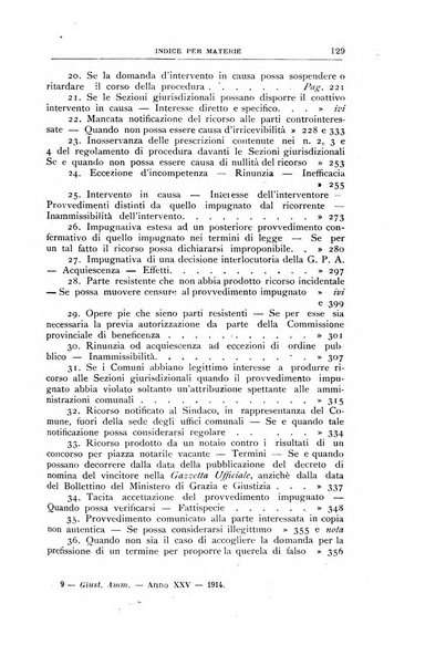 La giustizia amministrativa raccolta di decisioni e pareri del Consiglio di Stato, decisioni della Corte dei conti, sentenze della Cassazione di Roma, e decisioni delle Giunte provinciali amministrative