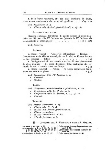 La giustizia amministrativa raccolta di decisioni e pareri del Consiglio di Stato, decisioni della Corte dei conti, sentenze della Cassazione di Roma, e decisioni delle Giunte provinciali amministrative