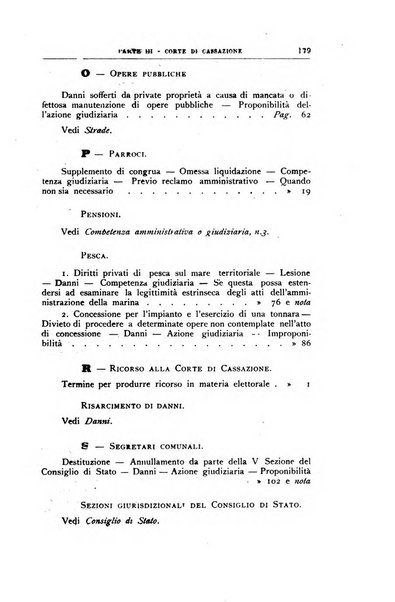 La giustizia amministrativa raccolta di decisioni e pareri del Consiglio di Stato, decisioni della Corte dei conti, sentenze della Cassazione di Roma, e decisioni delle Giunte provinciali amministrative