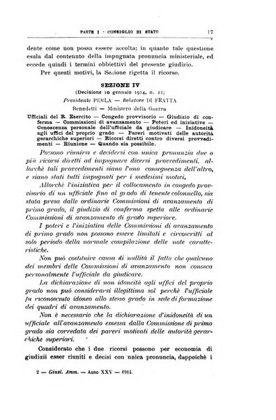 La giustizia amministrativa raccolta di decisioni e pareri del Consiglio di Stato, decisioni della Corte dei conti, sentenze della Cassazione di Roma, e decisioni delle Giunte provinciali amministrative