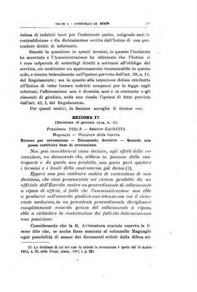 La giustizia amministrativa raccolta di decisioni e pareri del Consiglio di Stato, decisioni della Corte dei conti, sentenze della Cassazione di Roma, e decisioni delle Giunte provinciali amministrative