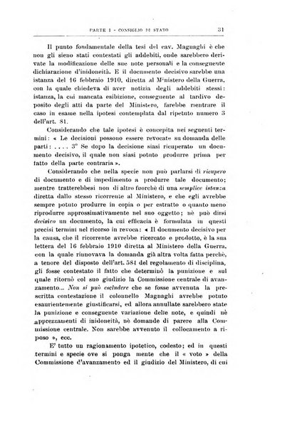 La giustizia amministrativa raccolta di decisioni e pareri del Consiglio di Stato, decisioni della Corte dei conti, sentenze della Cassazione di Roma, e decisioni delle Giunte provinciali amministrative