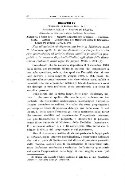 La giustizia amministrativa raccolta di decisioni e pareri del Consiglio di Stato, decisioni della Corte dei conti, sentenze della Cassazione di Roma, e decisioni delle Giunte provinciali amministrative