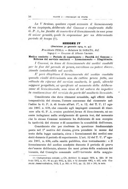 La giustizia amministrativa raccolta di decisioni e pareri del Consiglio di Stato, decisioni della Corte dei conti, sentenze della Cassazione di Roma, e decisioni delle Giunte provinciali amministrative