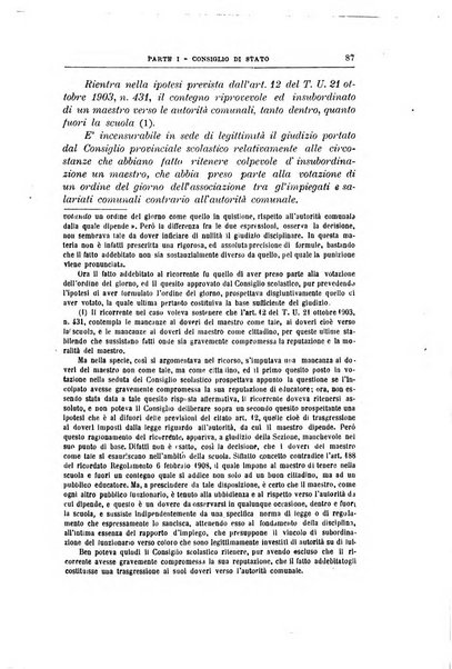 La giustizia amministrativa raccolta di decisioni e pareri del Consiglio di Stato, decisioni della Corte dei conti, sentenze della Cassazione di Roma, e decisioni delle Giunte provinciali amministrative