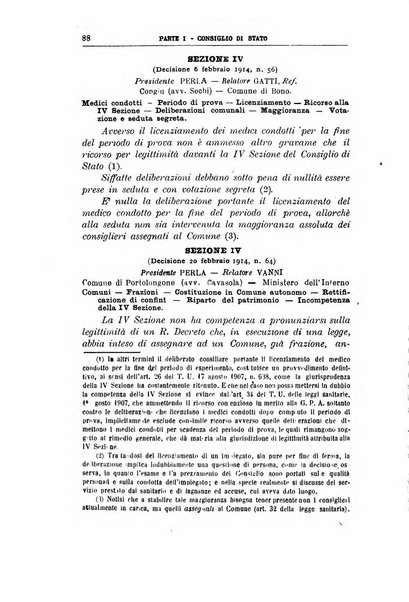 La giustizia amministrativa raccolta di decisioni e pareri del Consiglio di Stato, decisioni della Corte dei conti, sentenze della Cassazione di Roma, e decisioni delle Giunte provinciali amministrative