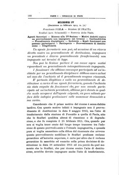 La giustizia amministrativa raccolta di decisioni e pareri del Consiglio di Stato, decisioni della Corte dei conti, sentenze della Cassazione di Roma, e decisioni delle Giunte provinciali amministrative