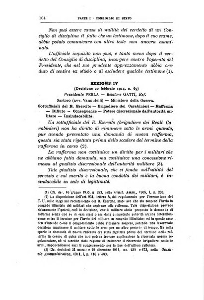 La giustizia amministrativa raccolta di decisioni e pareri del Consiglio di Stato, decisioni della Corte dei conti, sentenze della Cassazione di Roma, e decisioni delle Giunte provinciali amministrative