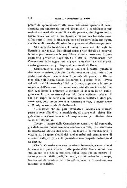 La giustizia amministrativa raccolta di decisioni e pareri del Consiglio di Stato, decisioni della Corte dei conti, sentenze della Cassazione di Roma, e decisioni delle Giunte provinciali amministrative