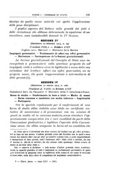 La giustizia amministrativa raccolta di decisioni e pareri del Consiglio di Stato, decisioni della Corte dei conti, sentenze della Cassazione di Roma, e decisioni delle Giunte provinciali amministrative