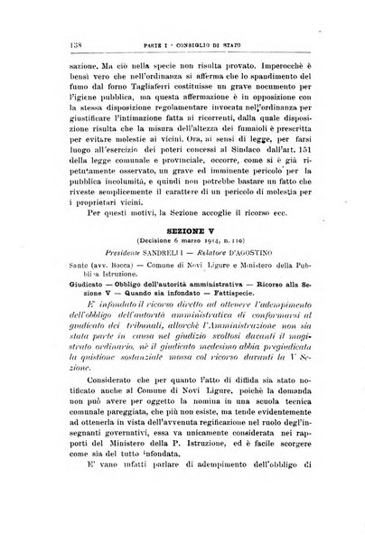 La giustizia amministrativa raccolta di decisioni e pareri del Consiglio di Stato, decisioni della Corte dei conti, sentenze della Cassazione di Roma, e decisioni delle Giunte provinciali amministrative