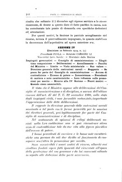 La giustizia amministrativa raccolta di decisioni e pareri del Consiglio di Stato, decisioni della Corte dei conti, sentenze della Cassazione di Roma, e decisioni delle Giunte provinciali amministrative