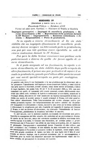 La giustizia amministrativa raccolta di decisioni e pareri del Consiglio di Stato, decisioni della Corte dei conti, sentenze della Cassazione di Roma, e decisioni delle Giunte provinciali amministrative