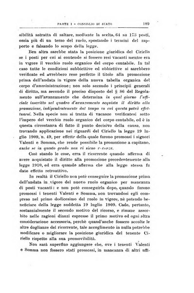 La giustizia amministrativa raccolta di decisioni e pareri del Consiglio di Stato, decisioni della Corte dei conti, sentenze della Cassazione di Roma, e decisioni delle Giunte provinciali amministrative