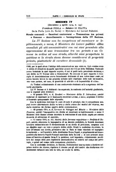 La giustizia amministrativa raccolta di decisioni e pareri del Consiglio di Stato, decisioni della Corte dei conti, sentenze della Cassazione di Roma, e decisioni delle Giunte provinciali amministrative