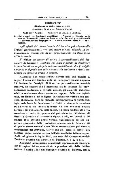 La giustizia amministrativa raccolta di decisioni e pareri del Consiglio di Stato, decisioni della Corte dei conti, sentenze della Cassazione di Roma, e decisioni delle Giunte provinciali amministrative